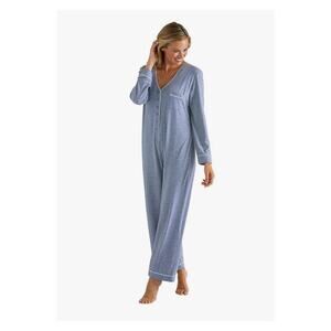 Softies Gray Ankle Sleepsuit One Piece Pajamas Sz.3X